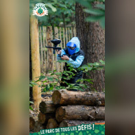 Aventure Floreval, l'accrobranche canon aux portes de Paris - Visuels META 54 Paintball4 9 16