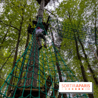 Aventure Floreval, l'accrobranche canon aux portes de Paris