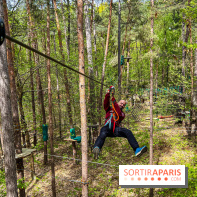 Aventure Floreval, l'accrobranche canon aux portes de Paris