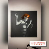 Pop Corn Time, nos photos de l'exposition de toiles et de NFT à la galerie Goldshteyn-Saatort