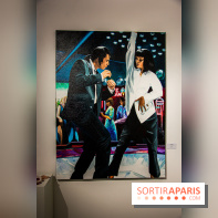 Pop Corn Time, nos photos de l'exposition de toiles et de NFT à la galerie Goldshteyn-Saatort