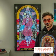 Pop Corn Time, nos photos de l'exposition de toiles et de NFT à la galerie Goldshteyn-Saatort