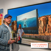 Pop Corn Time, nos photos de l'exposition de toiles et de NFT à la galerie Goldshteyn-Saatort