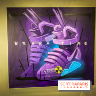 Pop Corn Time, nos photos de l'exposition de toiles et de NFT à la galerie Goldshteyn-Saatort