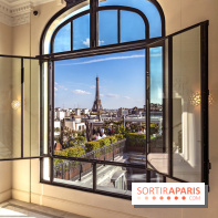 Le bar en Rooftop du Peninsula en photo