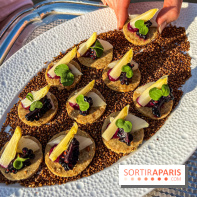 Le bar en Rooftop du Peninsula en photo