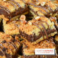 Un bar à glaces et un dessert dans un train de la Félicita