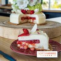 Rosa, la pâtisserie fraise rose de Claire Heitzler pour la Fête des Mères