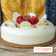 Rosa, la pâtisserie fraise rose de Claire Heitzler pour la Fête des Mères