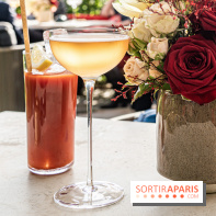 Le jardin estival sur les terrasses du cheval Blanc