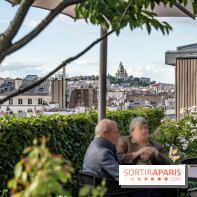 Le jardin estival sur les terrasses du cheval Blanc