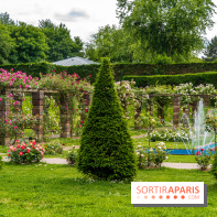 La Roseraie du Parc Lebaudy sur l'Ile de Puteaux