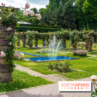 La Roseraie du Parc Lebaudy sur l'Ile de Puteaux