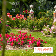 La Roseraie du Parc Lebaudy sur l'Ile de Puteaux
