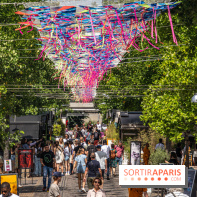 Le ciel de cerfs volants à Bercy Village 