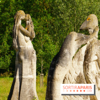 Le jardin de sculptures de la Dhyus, un lieu insolite en Île-de-France
