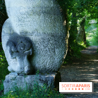 Le jardin de sculptures de la Dhyus, un lieu insolite en Île-de-France