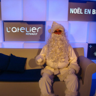 Le mardi 24 novembre, l'Atelier Renault organisait une soirée privée à l'occasion de la présentation de sa nouvelle Gordini. André en était l'invité d'honneur.