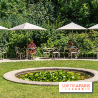 Le Café Renoir au sein du Jardin Renoir du Musée Montmartre 2022