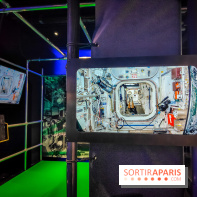 Up to space : devenez un astronaute avec l'exposition du musée de l'Air et de l'Espace, nos photos