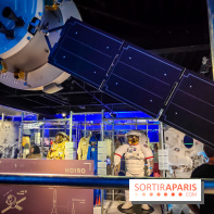 Up to space : devenez un astronaute avec l'exposition du musée de l'Air et de l'Espace, nos photos