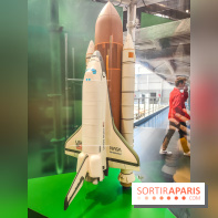 Up to space : devenez un astronaute avec l'exposition du musée de l'Air et de l'Espace, nos photos