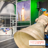 Up to space : devenez un astronaute avec l'exposition du musée de l'Air et de l'Espace, nos photos
