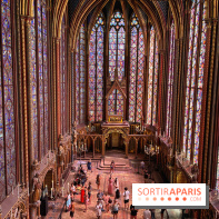La Sainte-Chapelle et ses 1113 vitraux, un véritable joyau gothique à Paris