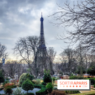 Visuels Paris - Tour Eiffel hiver parc