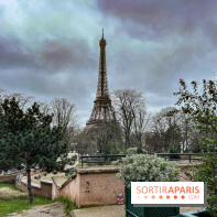 Visuels Paris - Tour Eiffel - mauvais temps - météo