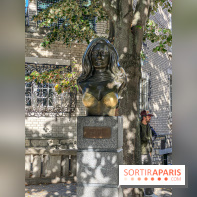 Visuels Paris Montmartre buste Dalida