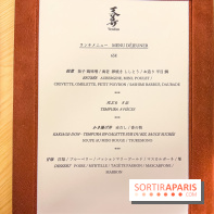 Tenzen restaurant japonais confidentiel de Tempuras