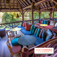 L’hôtel Les Étangs de Corot - terrasse guinguette