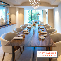 Le Corot restaurant étoilé des Etangs de Corot, les photos du lieu rénové et ses menus