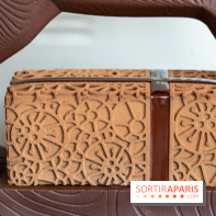 Bûche de Noël exceptionnelle - Maxime Frédéric - Cheval Blanc - buche de noel 2022 - chocolat - buche de noel praliné - cheval à bascule