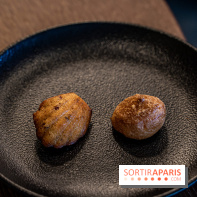 Sphère restaurant Paris 8e - amuse bouche menu midi