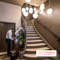 Sphère restaurant Paris 8e - escalier