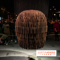 Nuit Blanche 2022 sur la place de la Samaritaine : Bing Bang, une sculpture hypnotisante et sonore