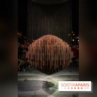 Nuit Blanche 2022 sur la place de la Samaritaine : Bing Bang, une sculpture hypnotisante et sonore