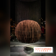 Nuit Blanche 2022 sur la place de la Samaritaine : Bing Bang, une sculpture hypnotisante et sonore