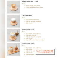 L'Éclair de Génie Café Paris - carte - menu