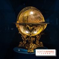 Exposition Louis XV au Château de Versailles - globe mouvant terrestre - claude-siméon passemant