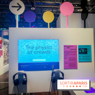 Foules, l'exposition interactive de la Cité des Sciences et de l'Industrie - nos photos