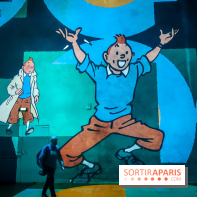 Tintin, l'aventure immersive à l'Atelier des Lumières : l'exposition insolite à vivre - nos photos