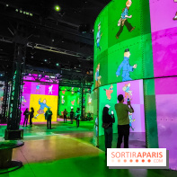 Tintin, l'aventure immersive à l'Atelier des Lumières : l'exposition insolite à vivre - nos photos