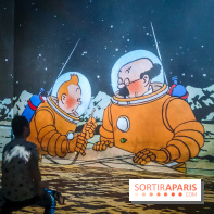 Tintin, l'aventure immersive à l'Atelier des Lumières : l'exposition insolite à vivre - nos photos