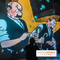 Tintin, l'aventure immersive à l'Atelier des Lumières : l'exposition insolite à vivre - nos photos
