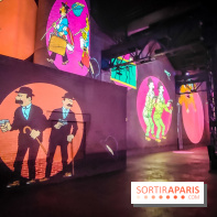 Tintin, l'aventure immersive à l'Atelier des Lumières : l'exposition insolite à vivre - nos photos