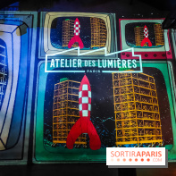 Tintin, l'aventure immersive à l'Atelier des Lumières : l'exposition insolite à vivre - nos photos