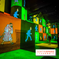 Tintin, l'aventure immersive à l'Atelier des Lumières : l'exposition insolite à vivre - nos photos